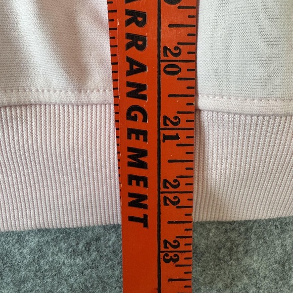 Riflessi Hoodie Womens Large Pale Pink Pretty Girl Savage‎ Full Zip Panther Logo - Picture 8 of 9